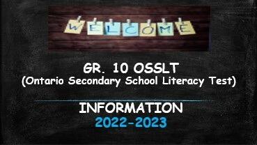 OSSLT Poster
